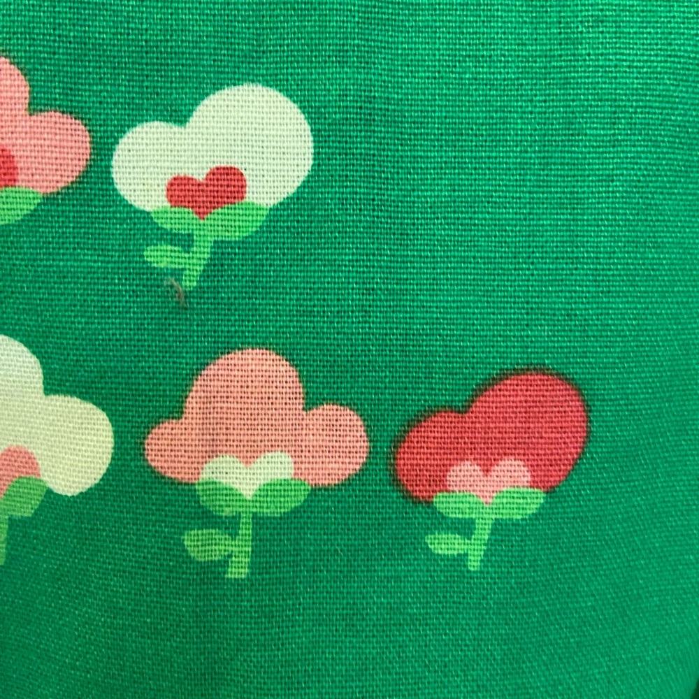 Vintage Green Floral Talbots dress - Picture 3 of 11